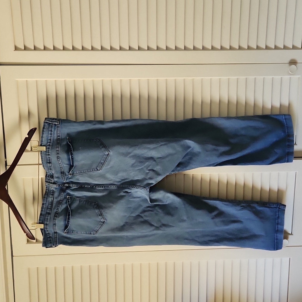 NYDJ Straight Leg Ankle Jean Medium Wash 24w - Picture 7 of 9